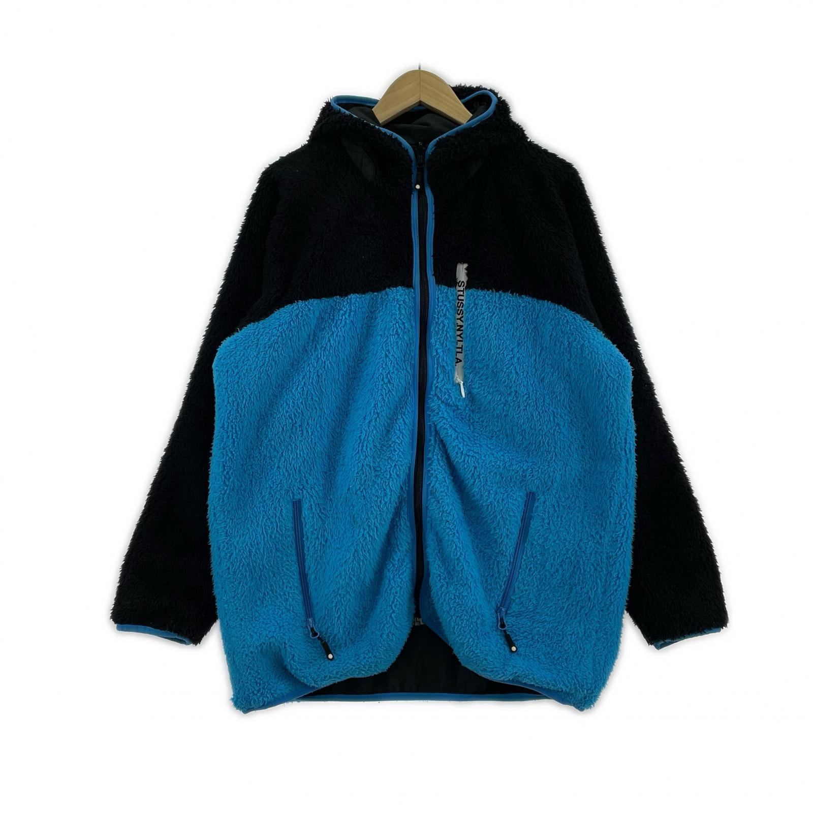 ジャケット old stussy リバーシブルジャケット L 黒 L