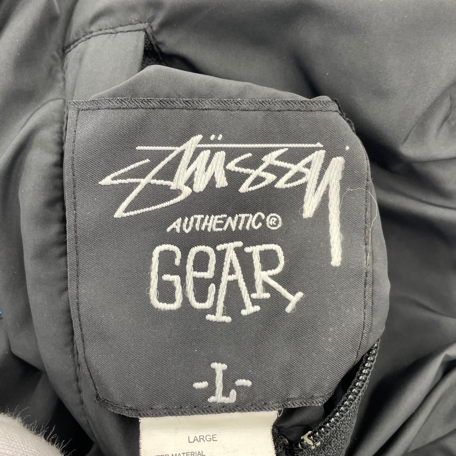 ジャケット old stussy リバーシブルジャケット L 黒 L