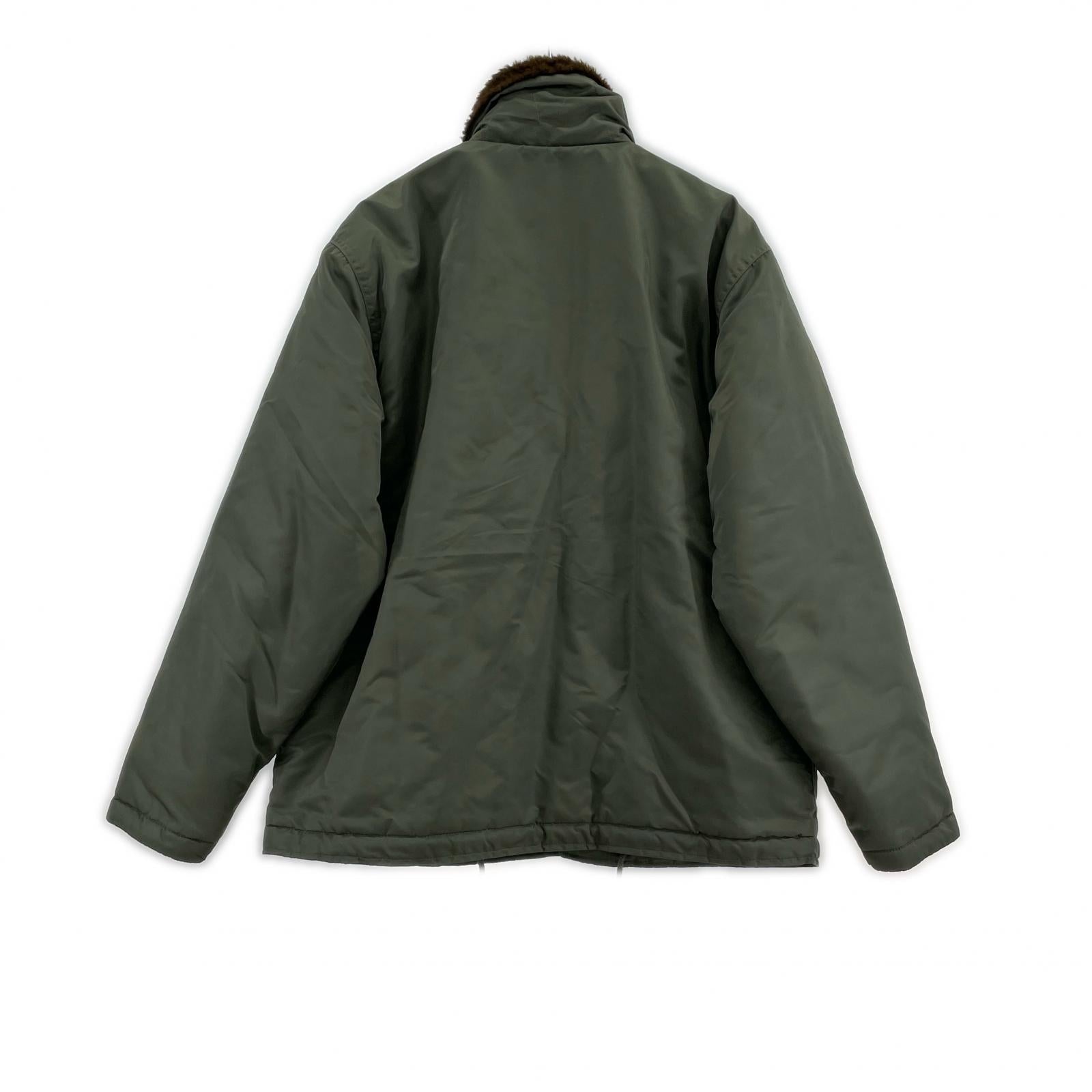 ジャケット HOUSTON ナイロン N-1 デッキジャケット XXL オリーブ