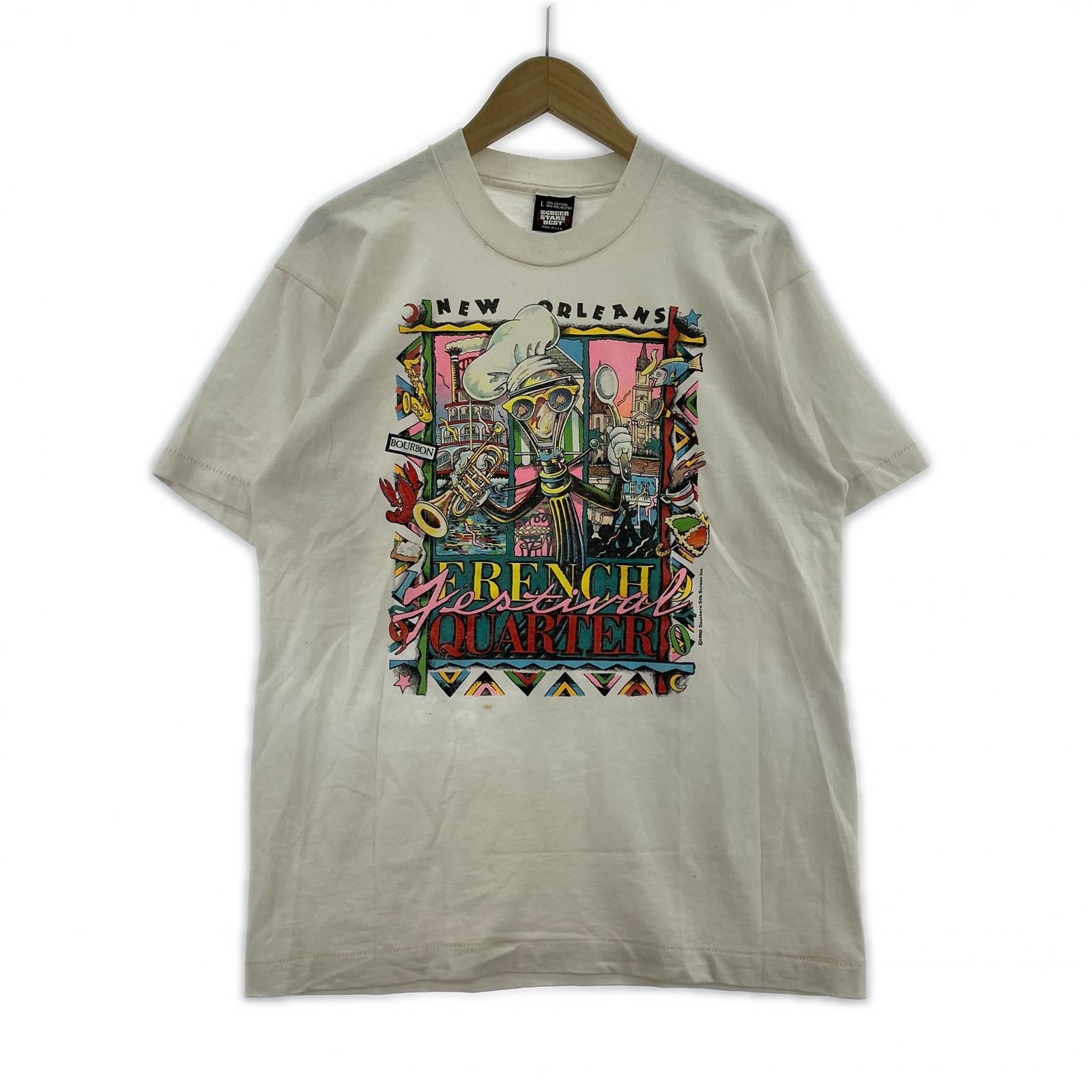 半袖Tシャツ 1990 FRENSH QUARTER 白(L) L ホワイト
