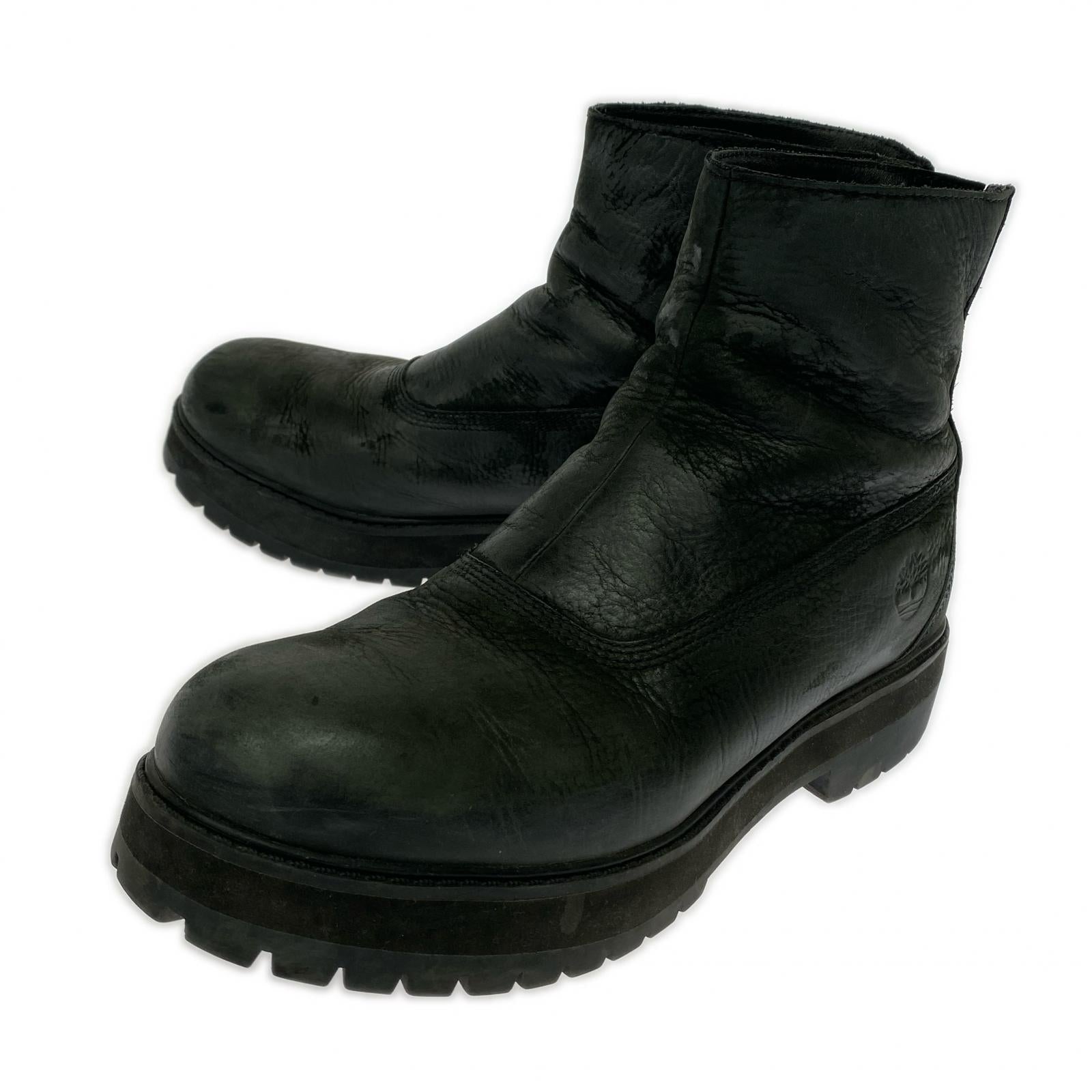 ブーツ white mountaineering MID ZIP UP BOOTS 27.5cm (US9 1/2 UK9 EU45) ブラック