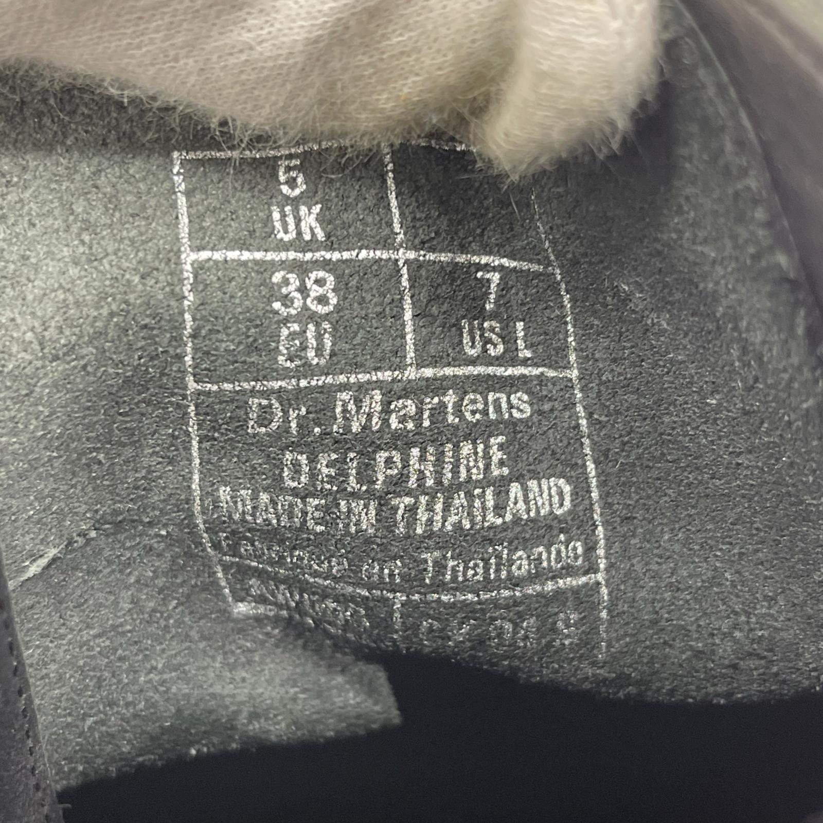 ブーツ Dr.Martens DELPHINE ブーツ ブラック UK5