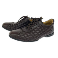 スニーカー BURBERRY キルティングスニーカー 25.5cm 25.5cm (US7 1/2 UK7 EU41) ブラウン