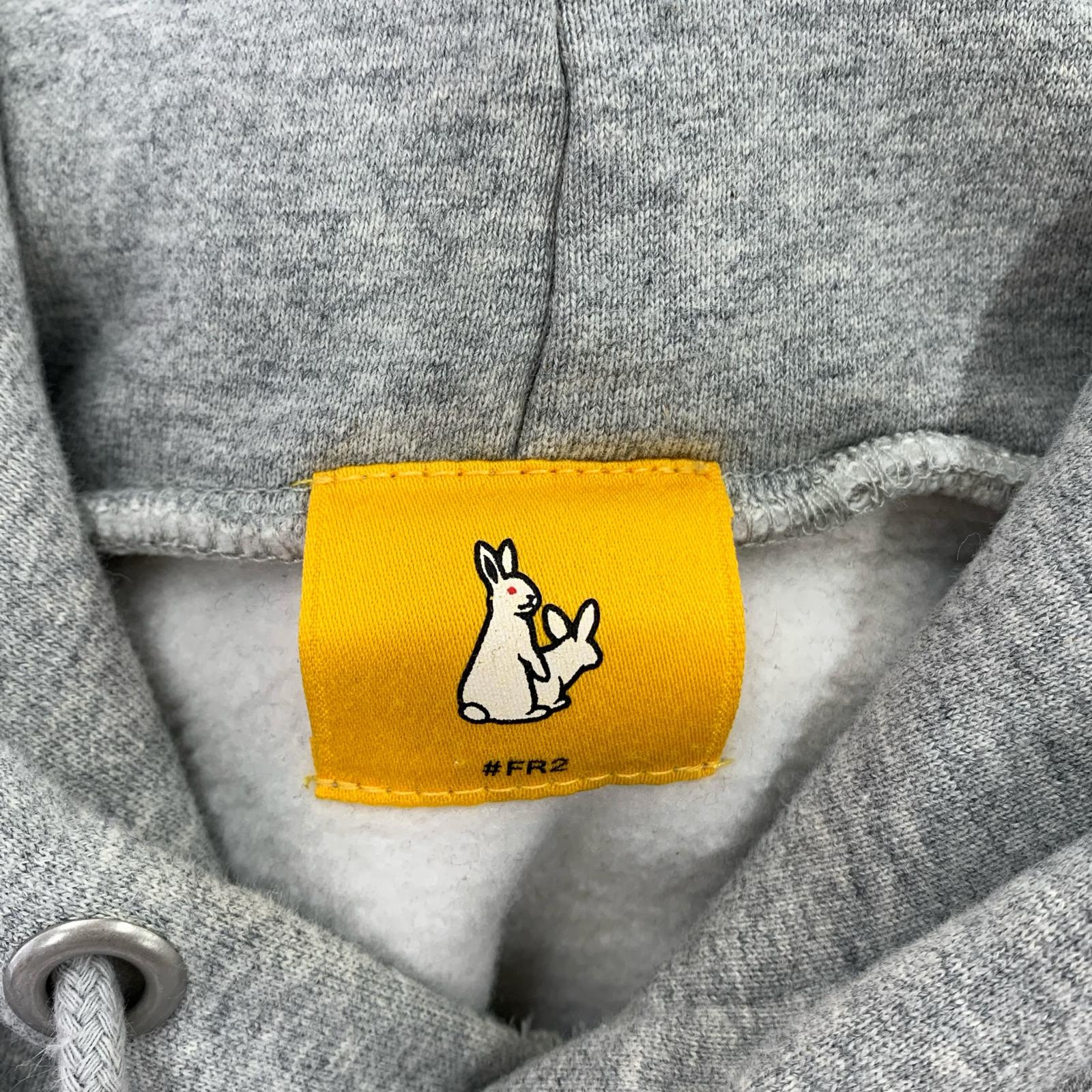 パーカー パズルでBUNNY L グレー L グレー