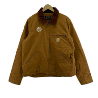ジャケット Carhartt 00s デトロイトジャケット 茶 (L) L ブラウン