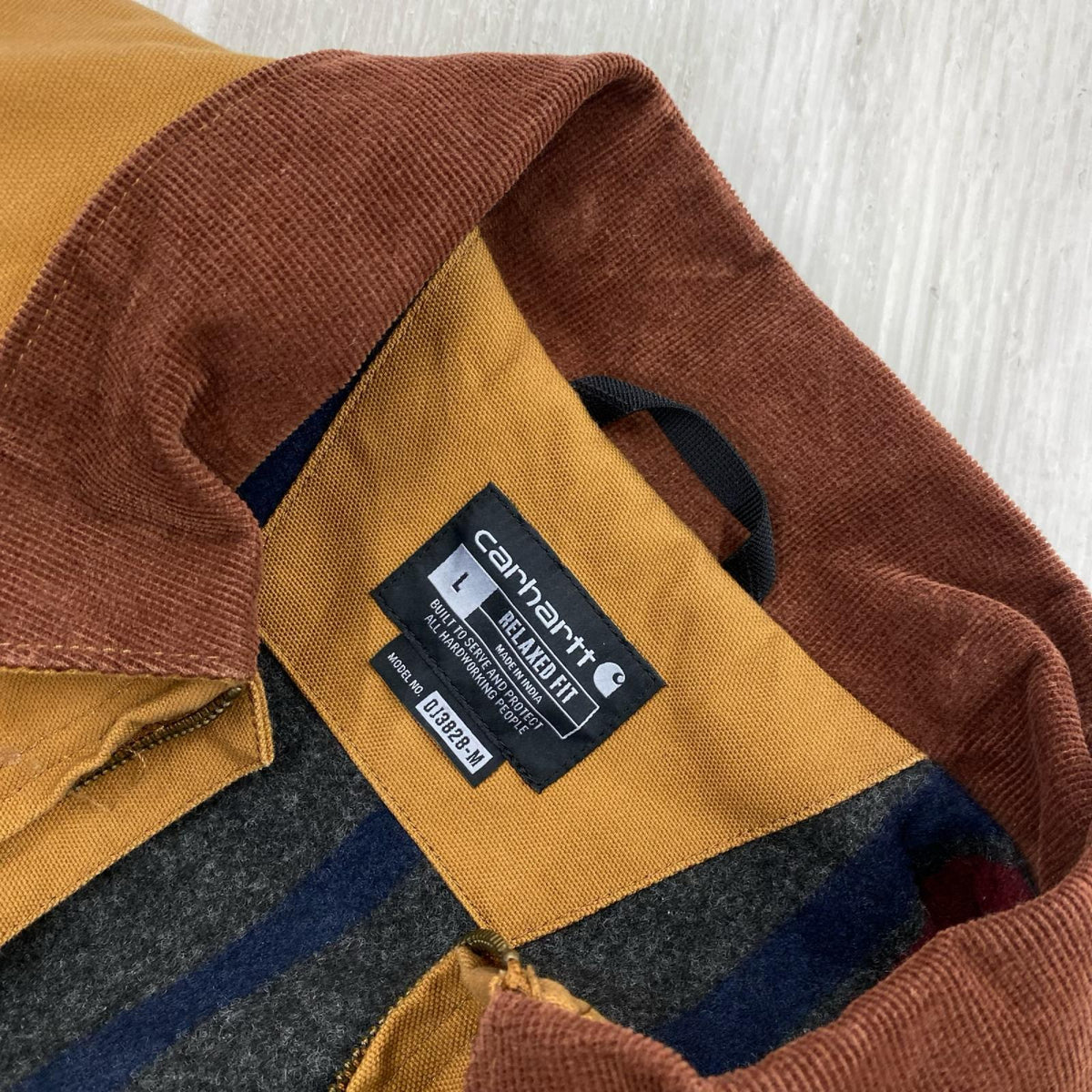 ジャケット Carhartt 00s デトロイトジャケット 茶 (L) L ブラウン
