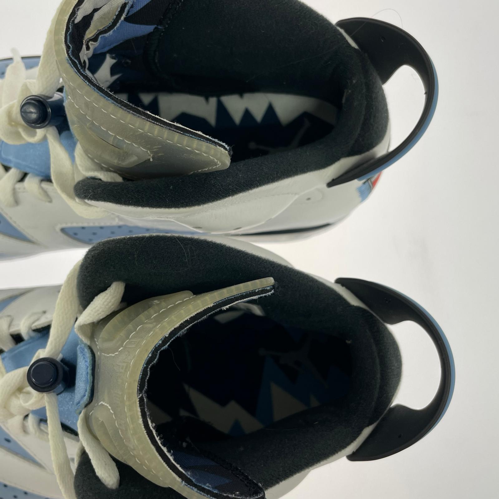 スニーカー AIR JORDAN 6UNC UNIVERSITY BLUE 30cm (US12 UK11 1/2 EU50)