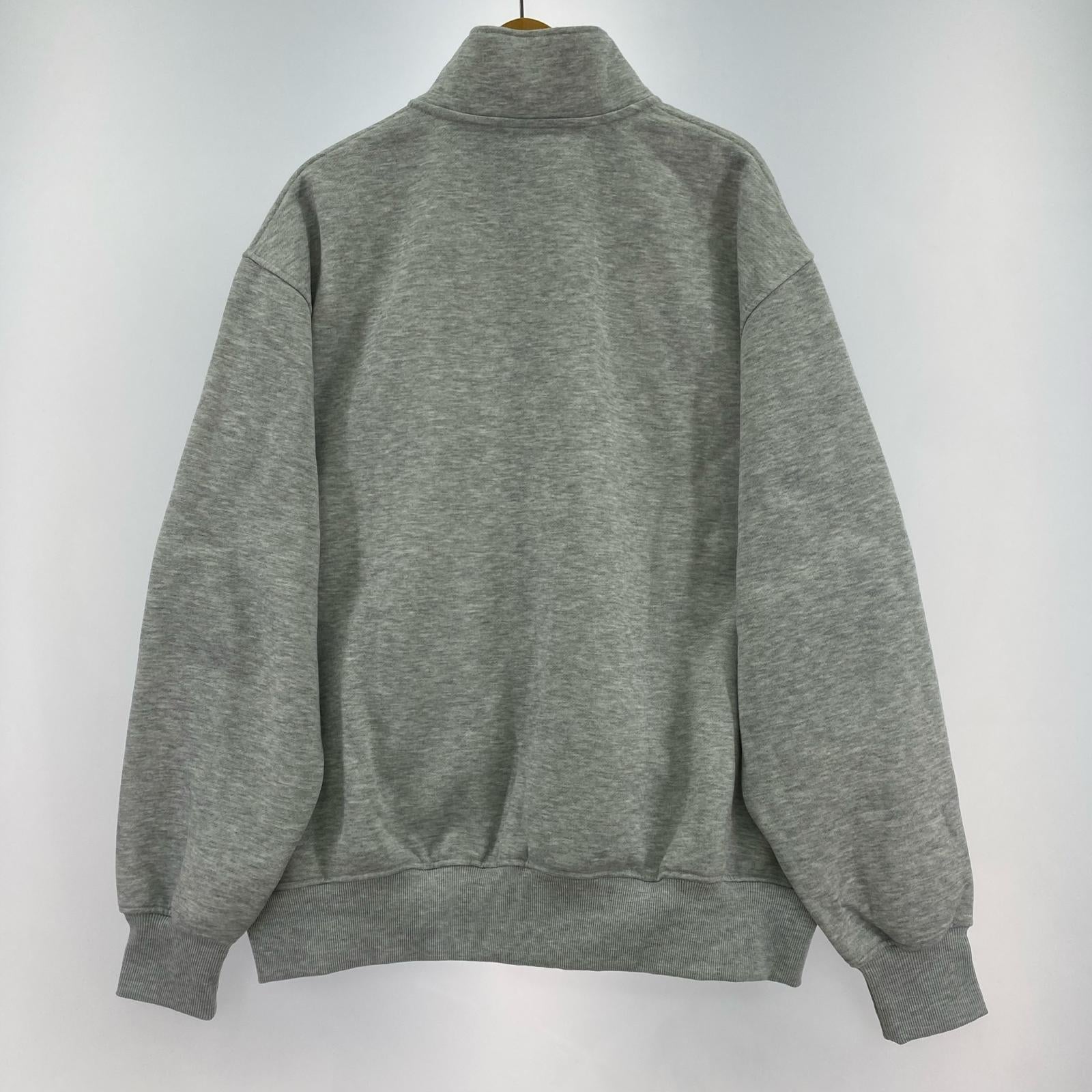 ジャケット TECH SWEAT STAND ZIP-CARDIGAN GRY L L グレー