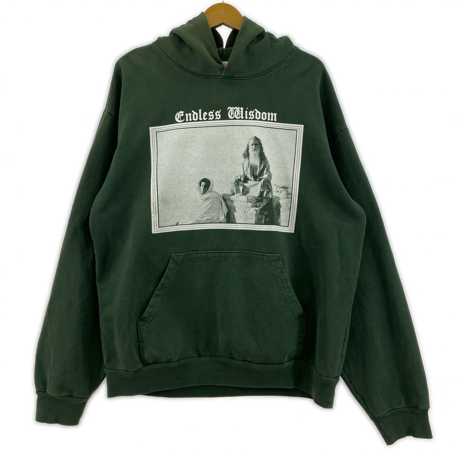 パーカー Endless Wisdom Hoodie スウェットパーカー (L) L グリーン