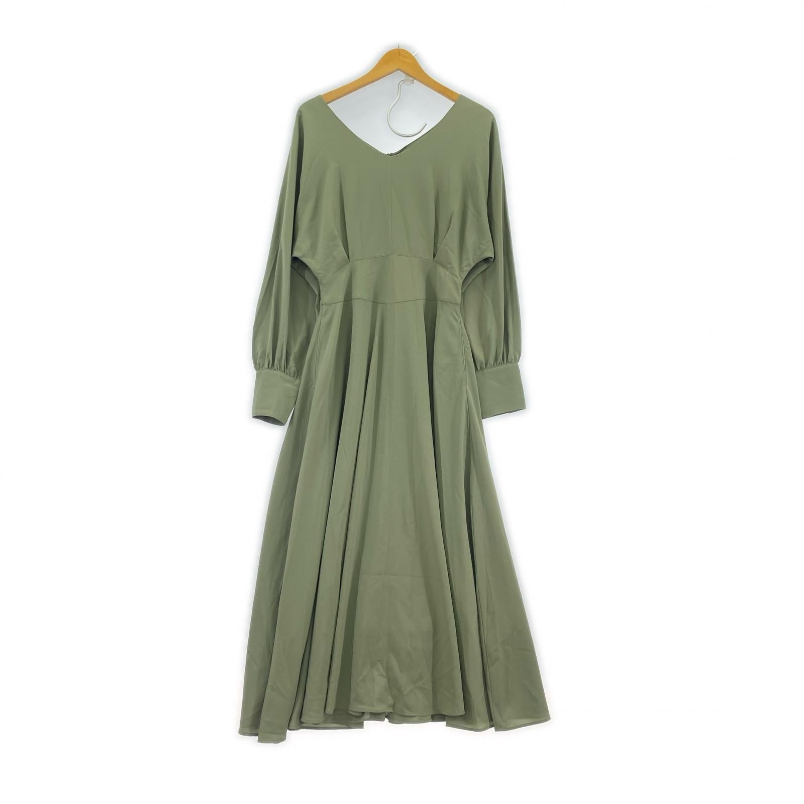ワンピース INTIMITE 長袖ワンピース M グリーン