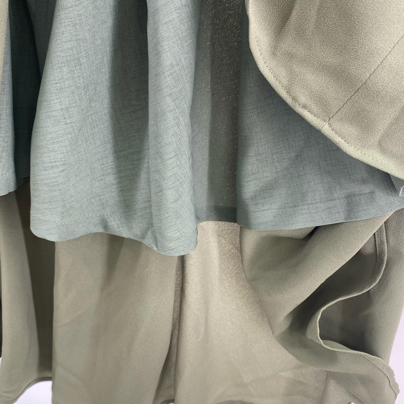 ワンピース INTIMITE 長袖ワンピース M グリーン