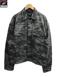 20AW LARGE CAMO PRINT DENIM JACKET