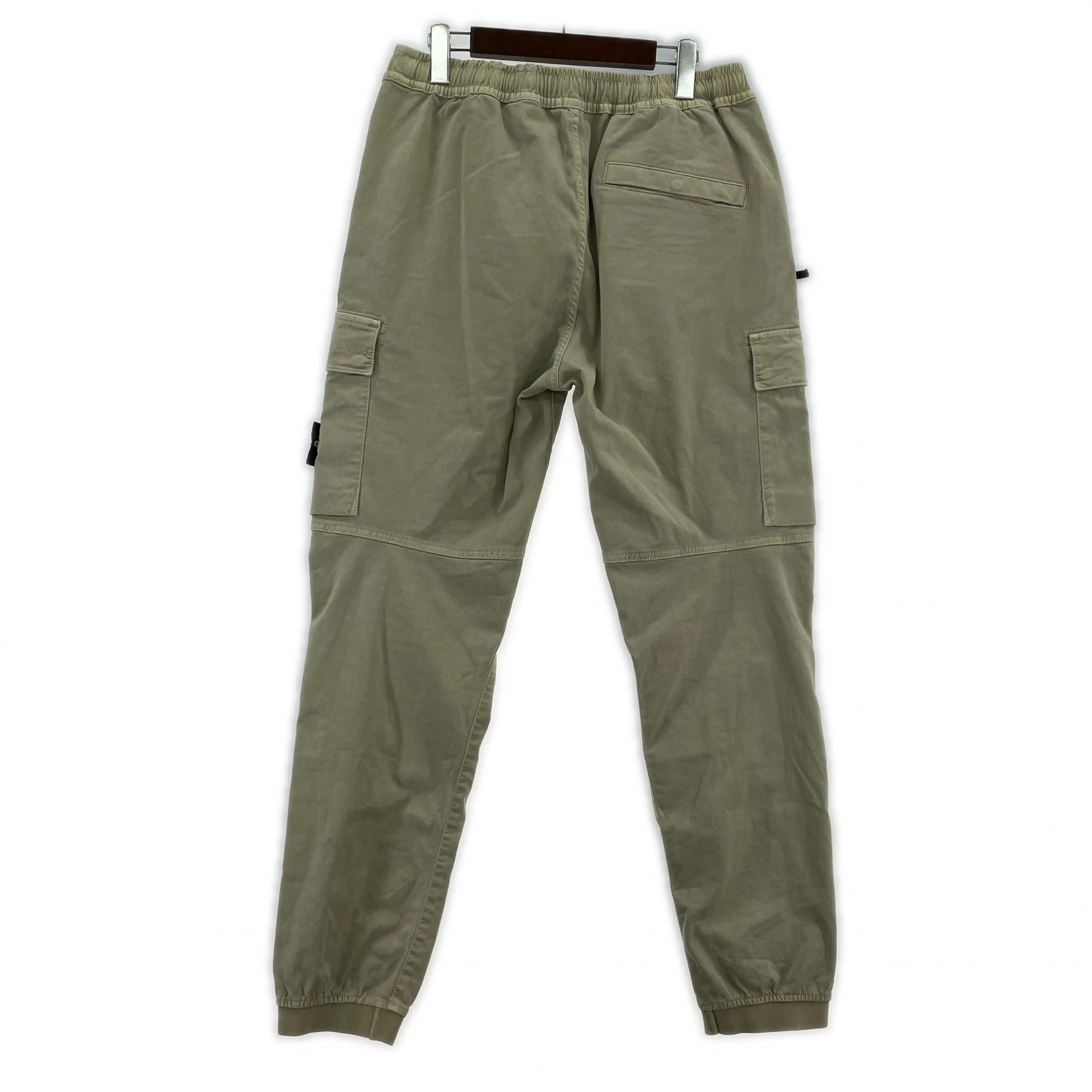 パンツ 24AW ガーメントダイ テーパード カーゴパンツ 32 ベージュ