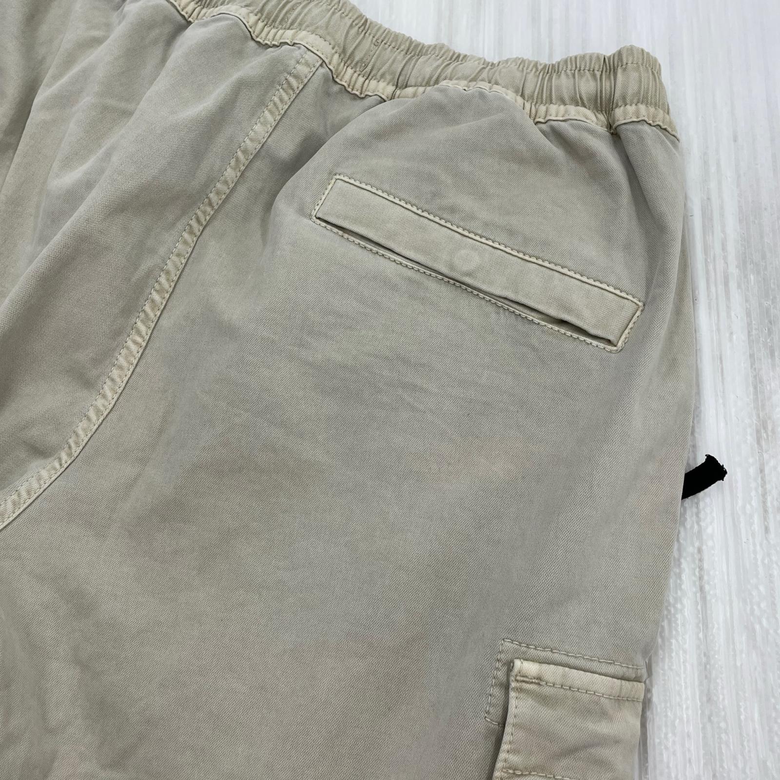 パンツ 24AW ガーメントダイ テーパード カーゴパンツ 32 ベージュ