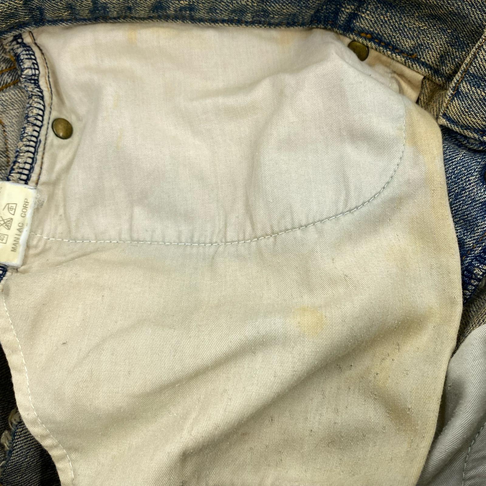 デニムパンツ ifsixwasnine MUD MAX FLAIR DENIM 32
