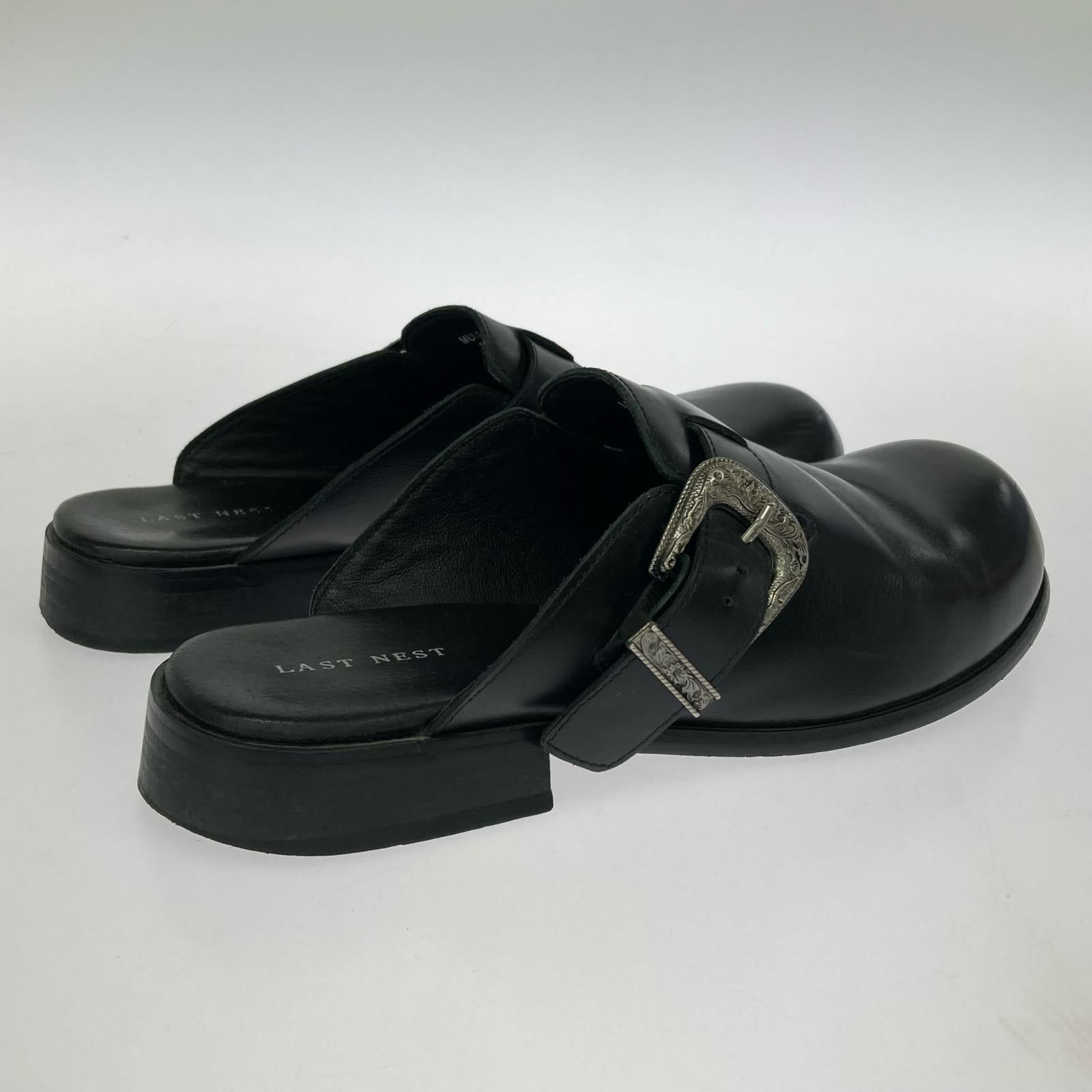 サンダル MULE001 27cm (US9 UK8 1/2 EU44) ブラック