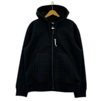 パーカー MACKAGE CRUZ ボンディングジップパーカー XL ブラック ブラック