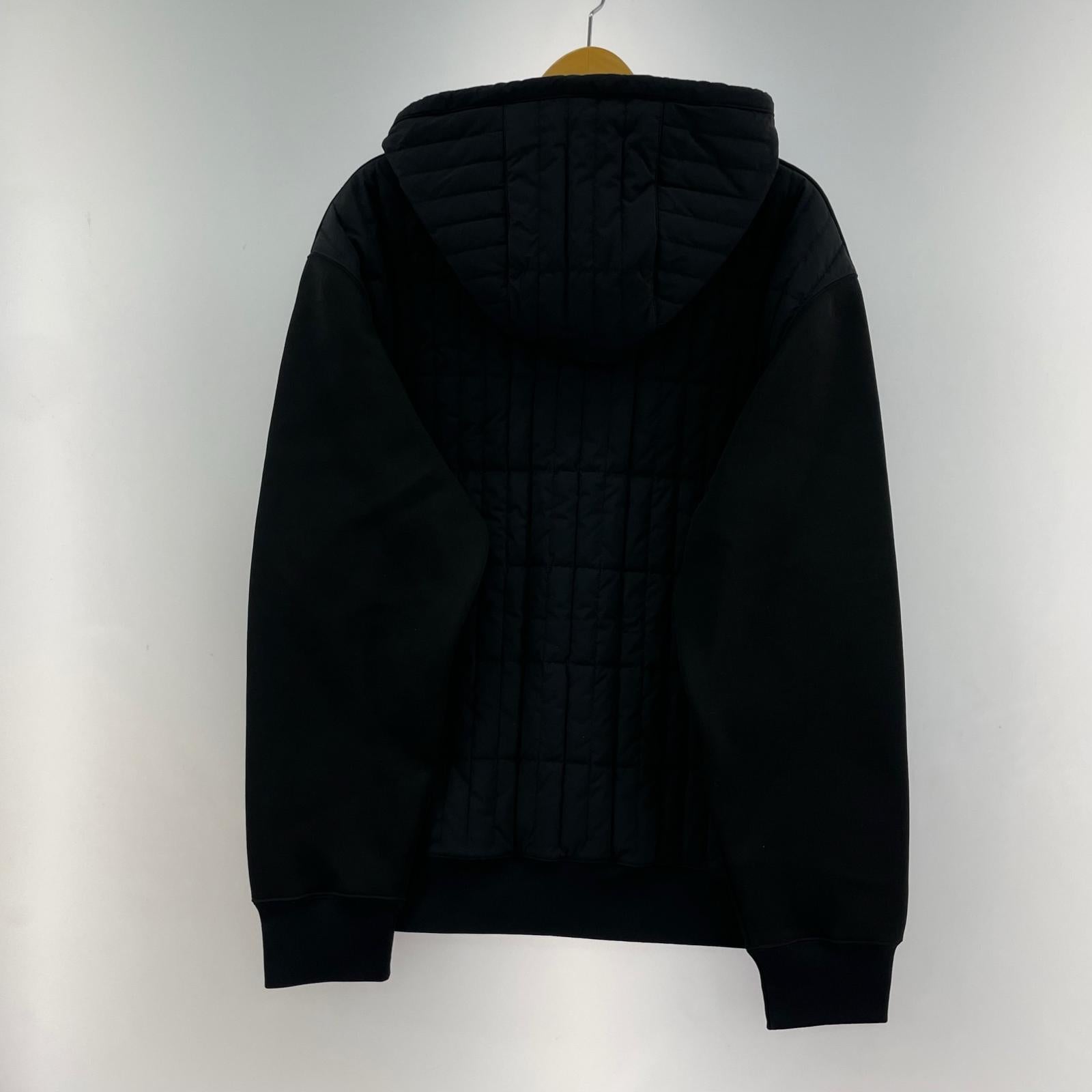 パーカー MACKAGE CRUZ ボンディングジップパーカー XL ブラック ブラック