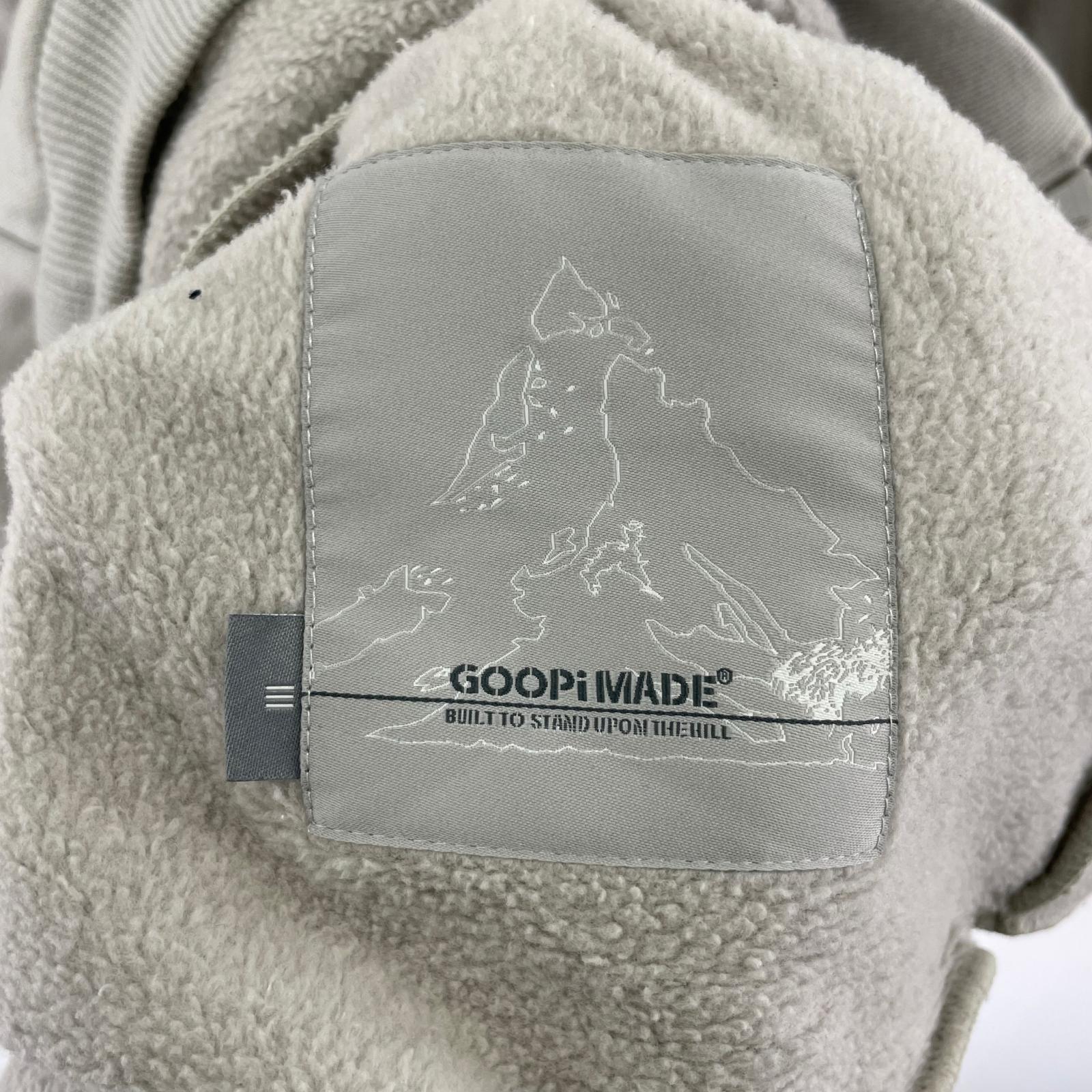 パーカー GOOPiMADE 7-C1 G-System Sweat Hoodie ジップパーカー 3 アイボリー 3