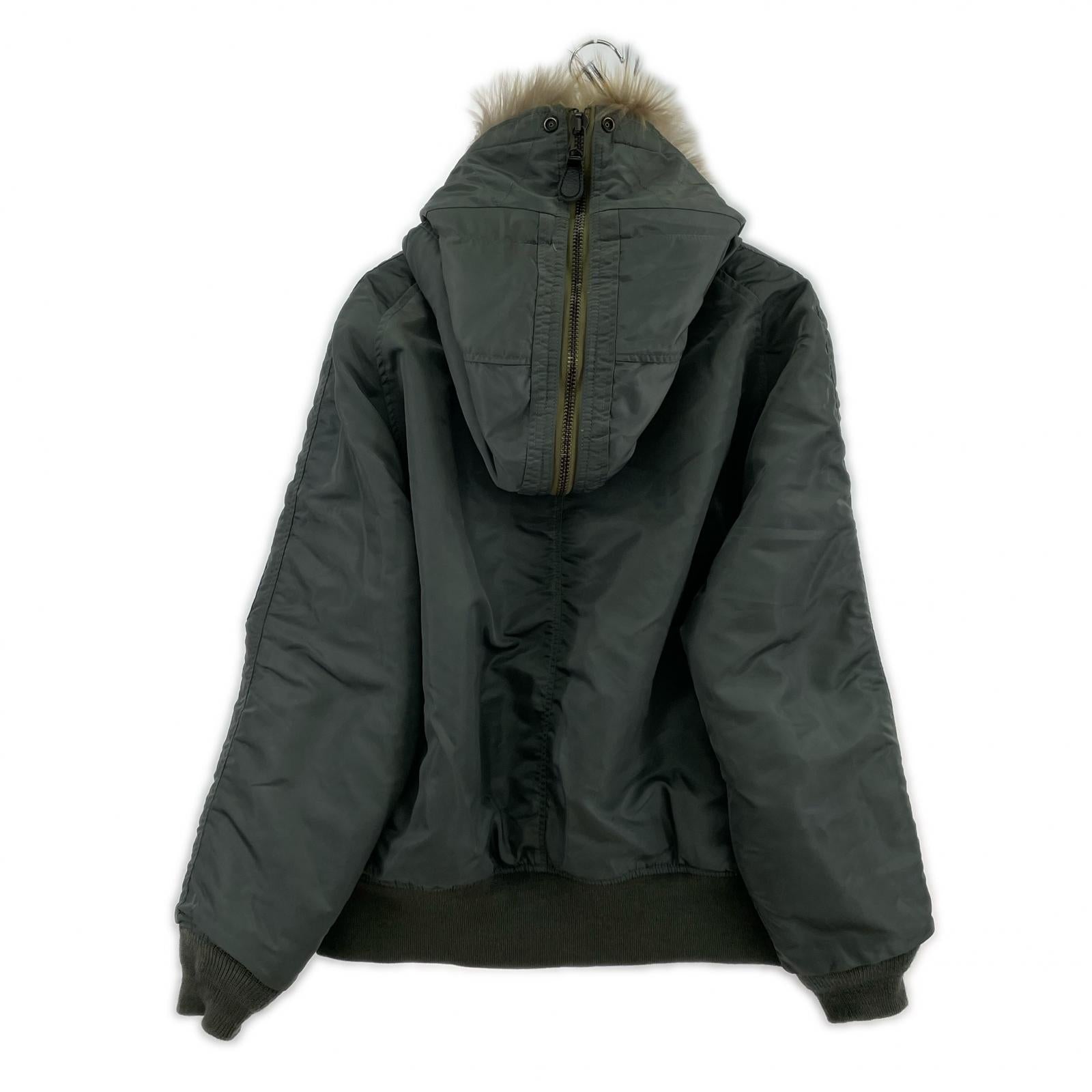 ジャケット N-2B VINTAGE フライトジャケット XL グリーン