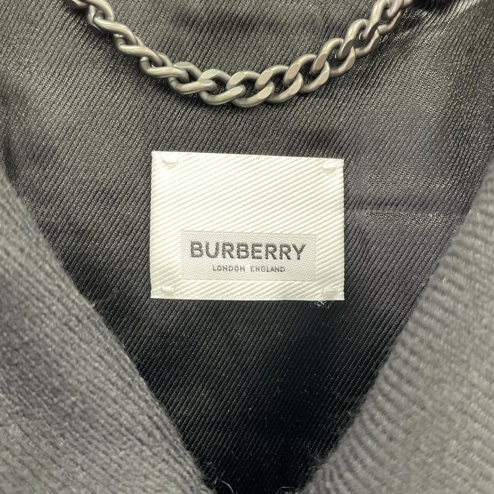 その他アウター BURBERRY ジャケット ブラック 48 48 ブラック