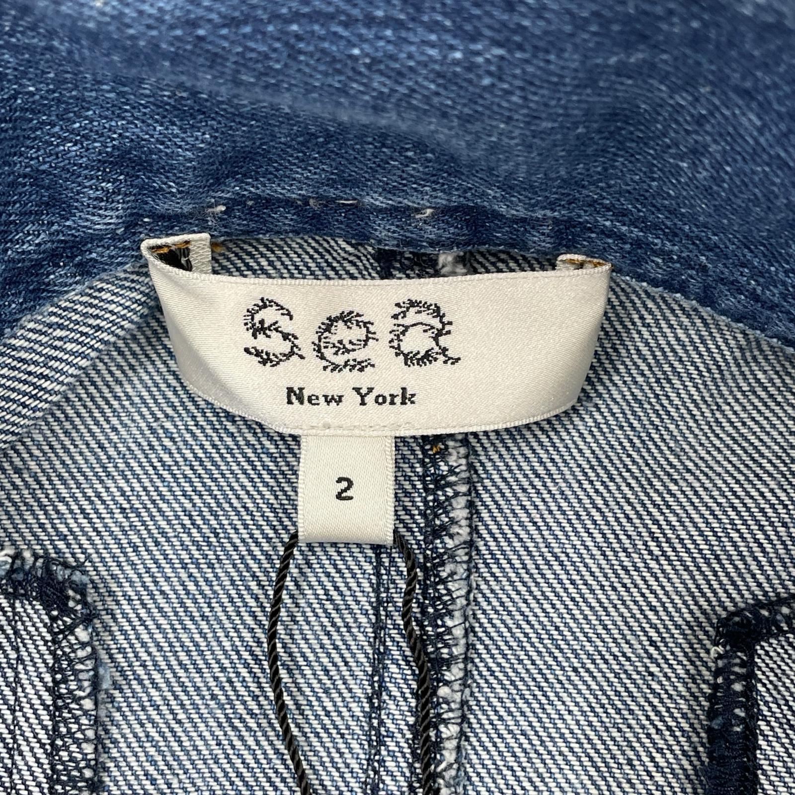 ロングスカート sea new york ロングスカート 2 ブルー