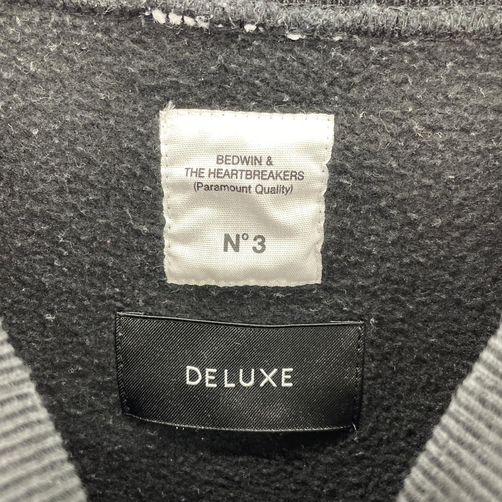 スウェット DELUXE LIMITED CREW NECK SWEAT ブラック