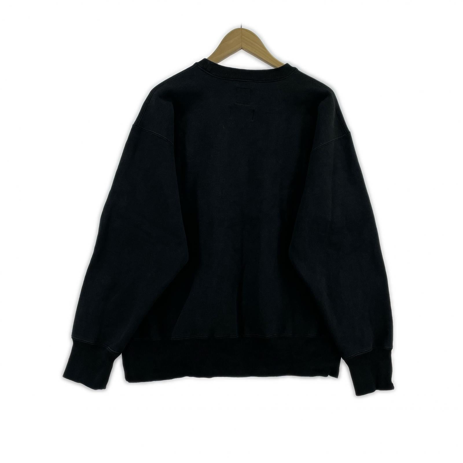 スウェット DELUXE LIMITED CREW NECK SWEAT ブラック