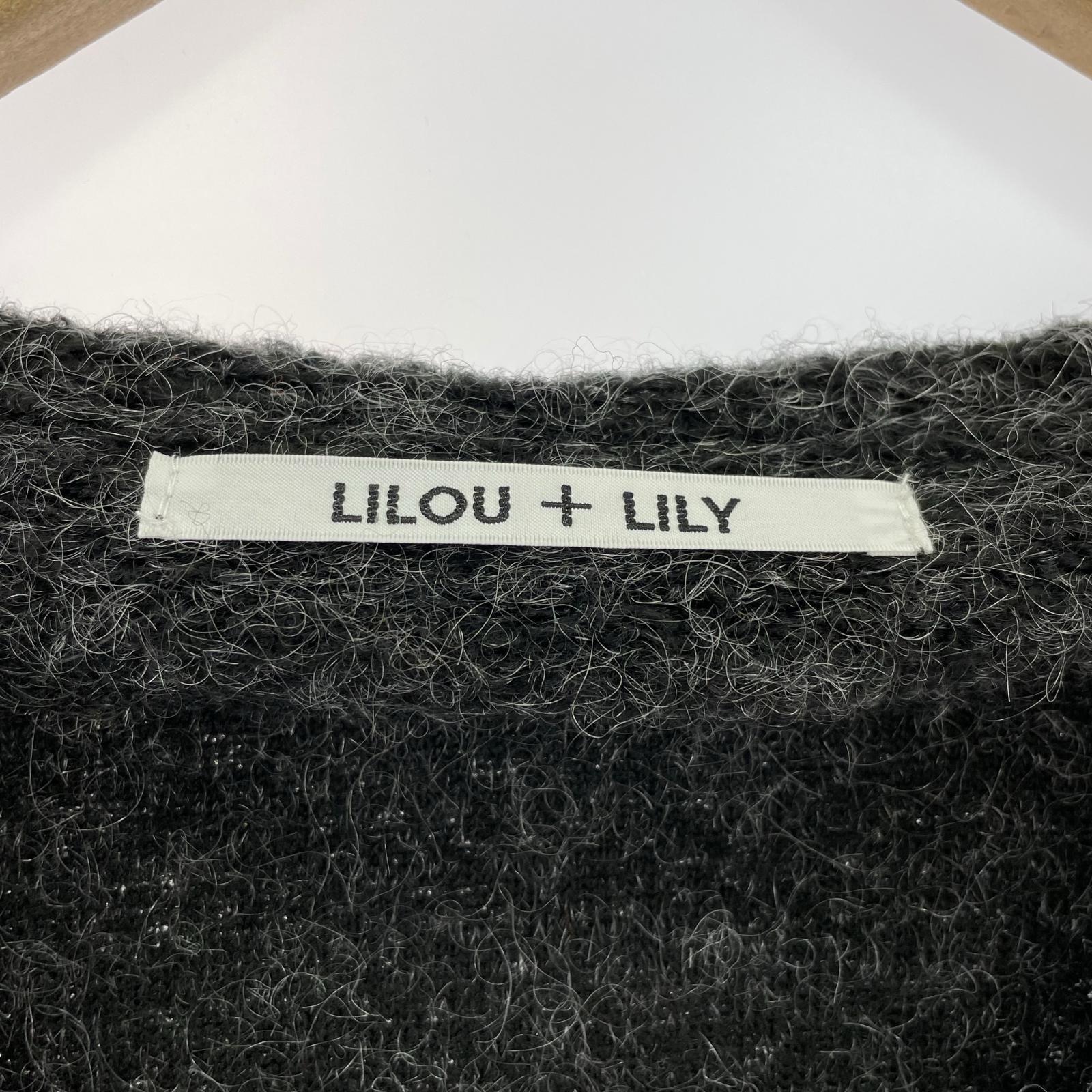 ジャケット LILOU+LILY ウールジップジャケット グレー
