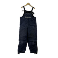 オーバーオール 40s US NAVY WWⅡ N-1 デッキパンツ 紺 (M) M