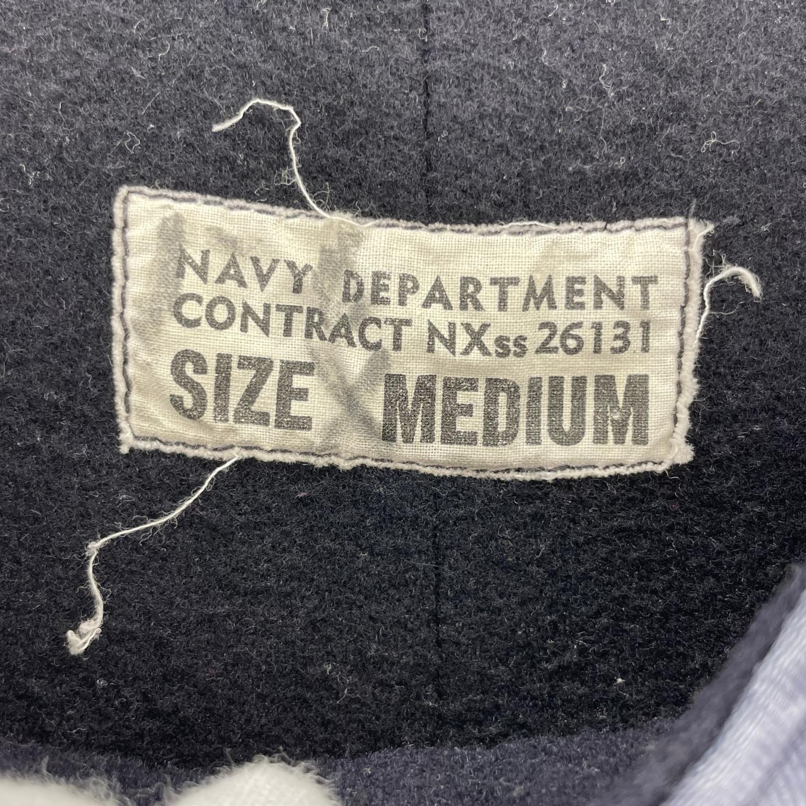 オーバーオール 40s US NAVY WWⅡ N-1 デッキパンツ 紺 (M) M
