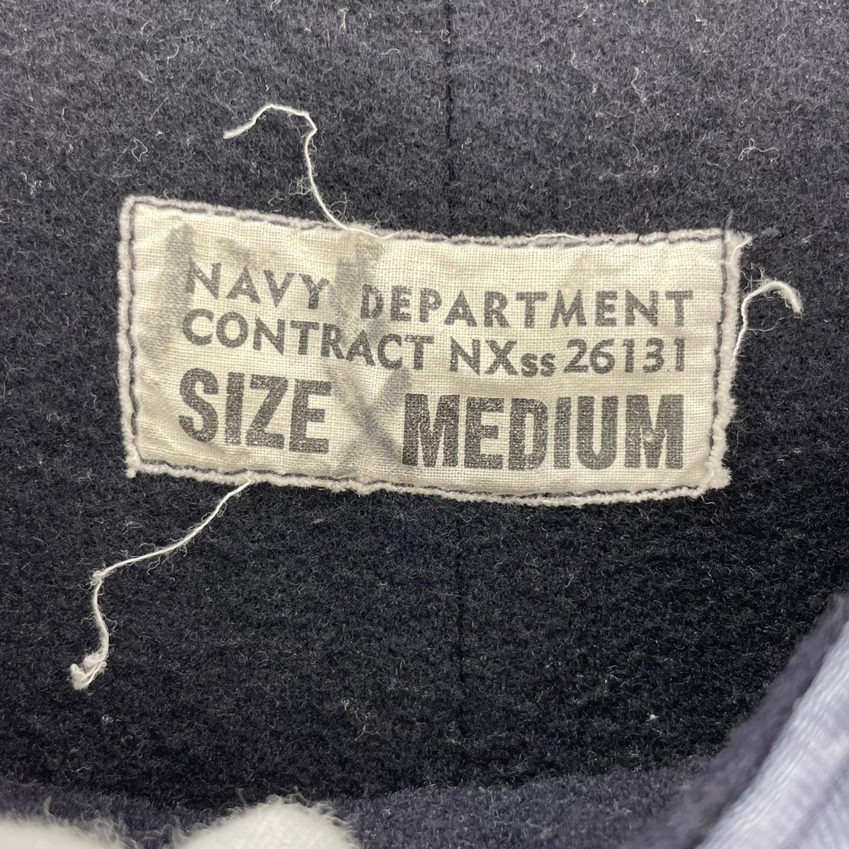 オーバーオール 40s US NAVY WWⅡ N-1 デッキパンツ 紺 (M) M