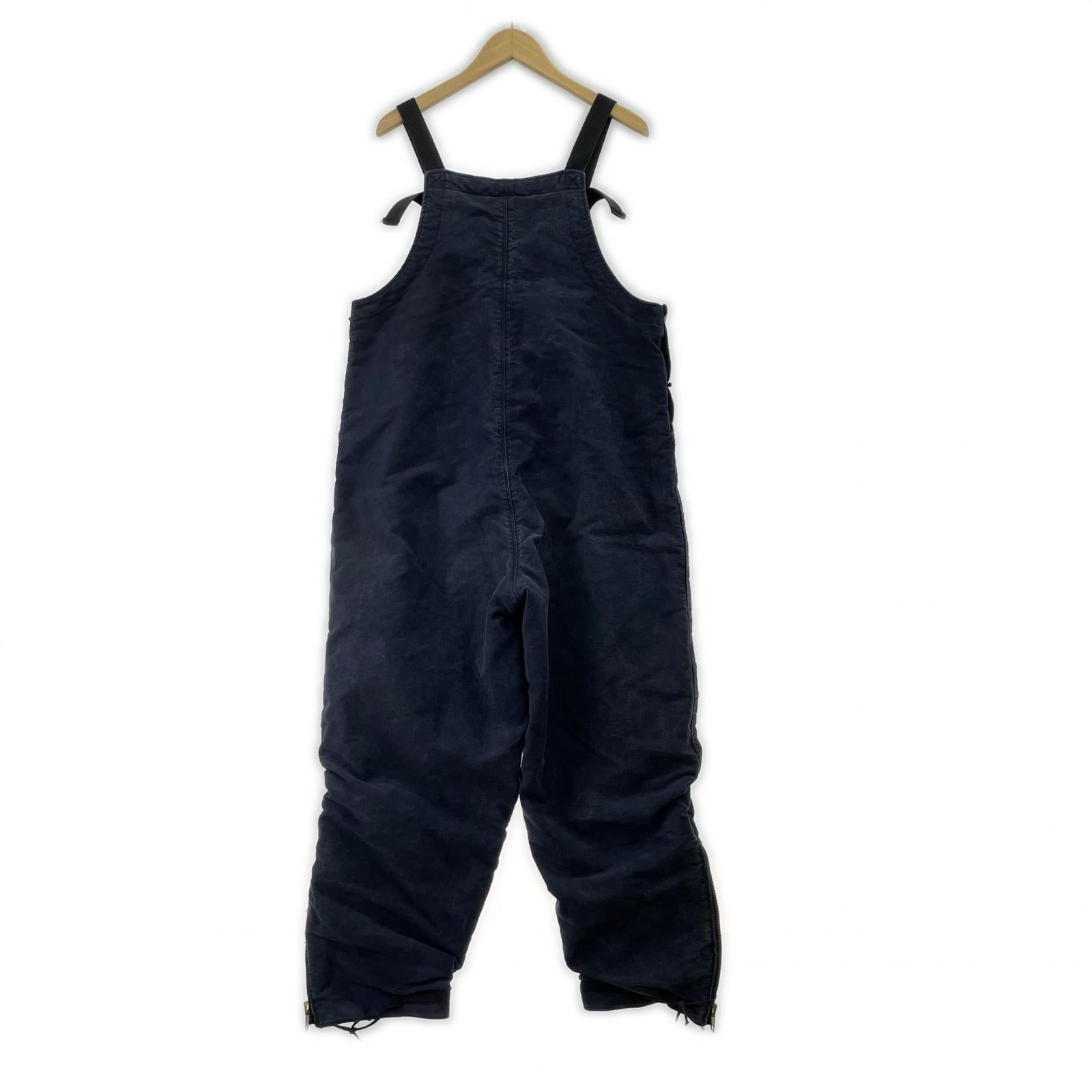 オーバーオール 40s US NAVY WWⅡ N-1 デッキパンツ 紺 (M) M