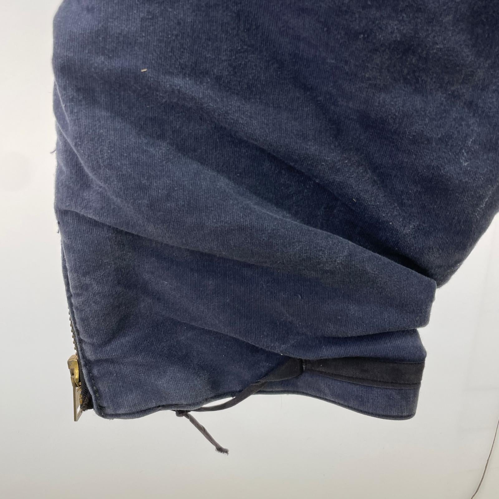 オーバーオール 40s US NAVY WWⅡ N-1 デッキパンツ 紺 (M) M