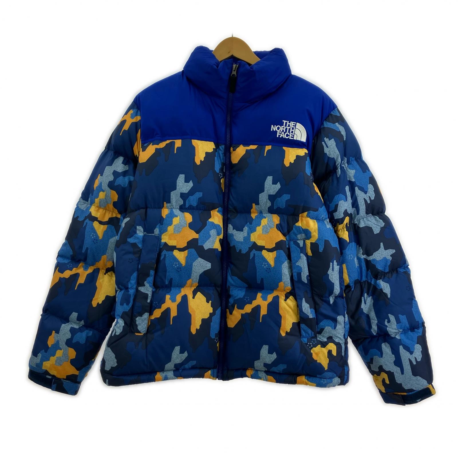 ダウンジャケット THE NORTH FACE Novelty Nuptse Jacket ND92336 ブルーツリーバーク 青 (L) L ブルー