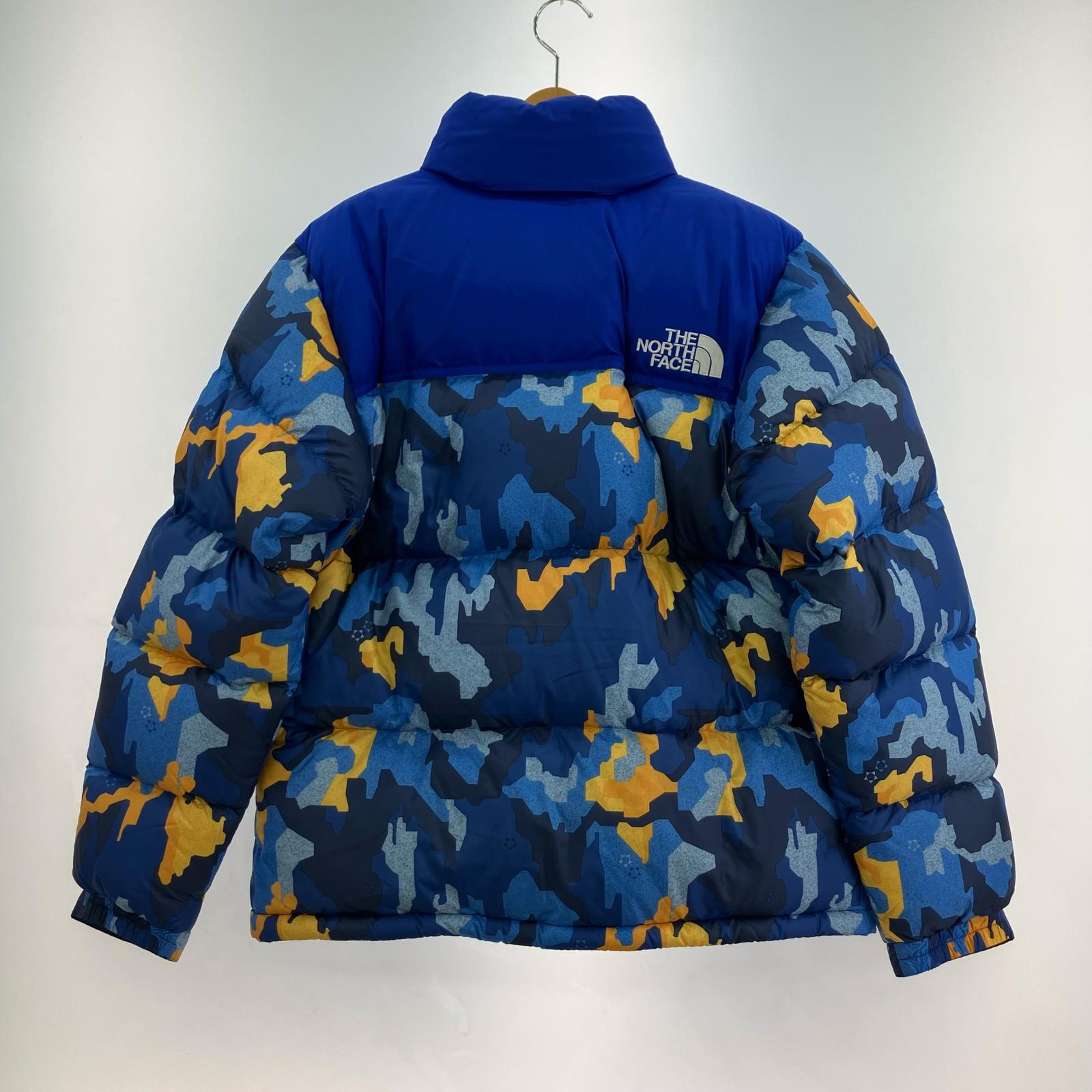 ダウンジャケット THE NORTH FACE Novelty Nuptse Jacket ND92336 ブルーツリーバーク 青 (L) L ブルー