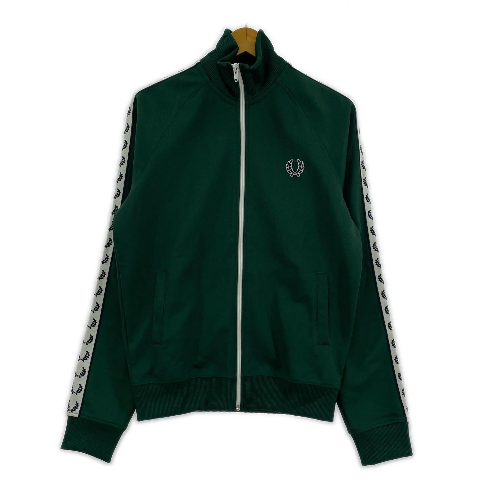 ジャケット FRED PERRY トラックジャケット 緑 (XS)