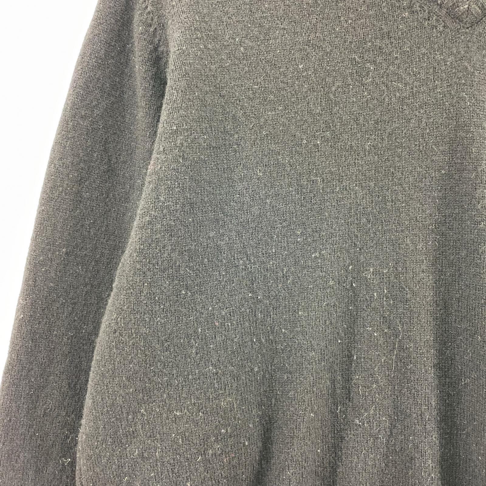 ニット BLK L ブラック