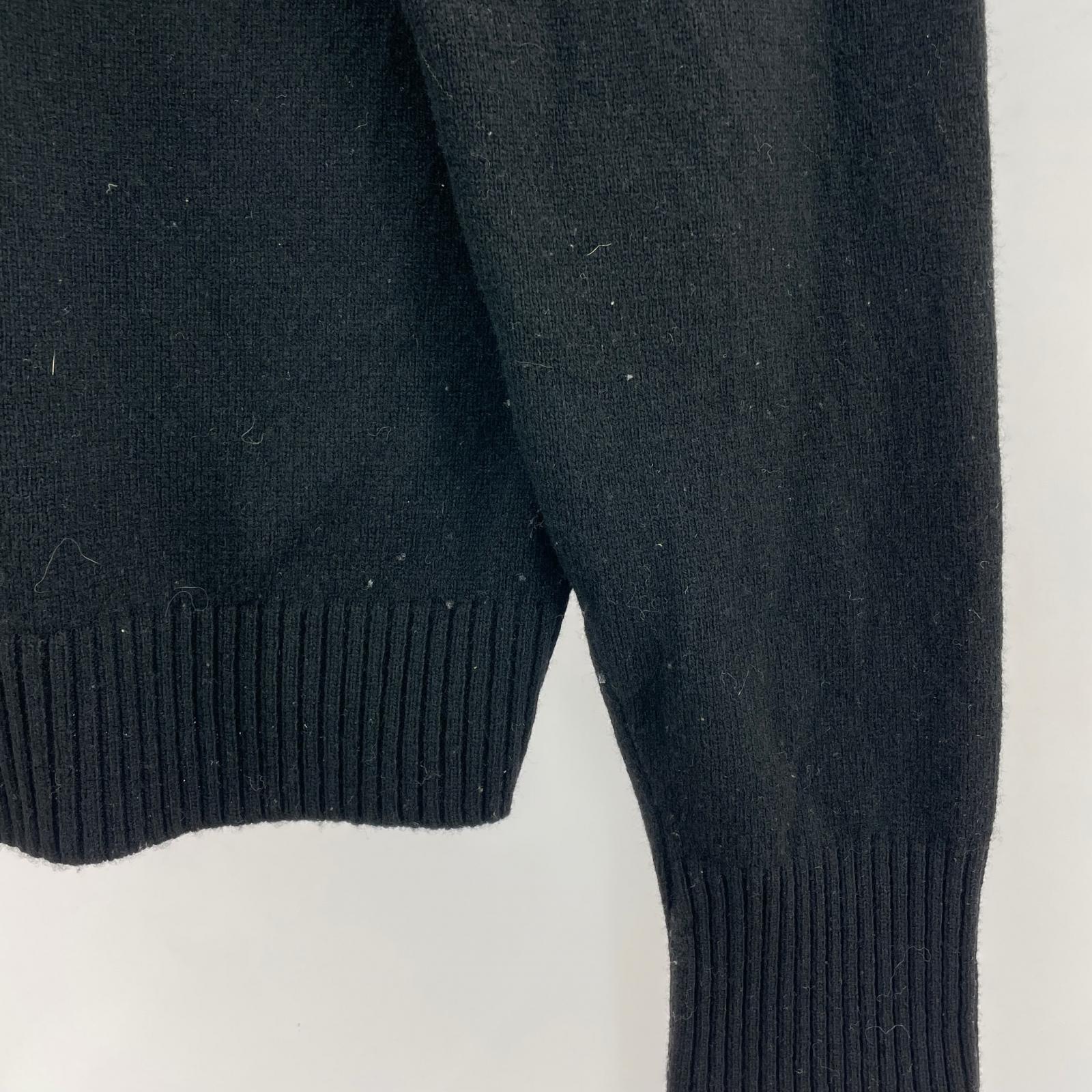 ニット BLK L ブラック