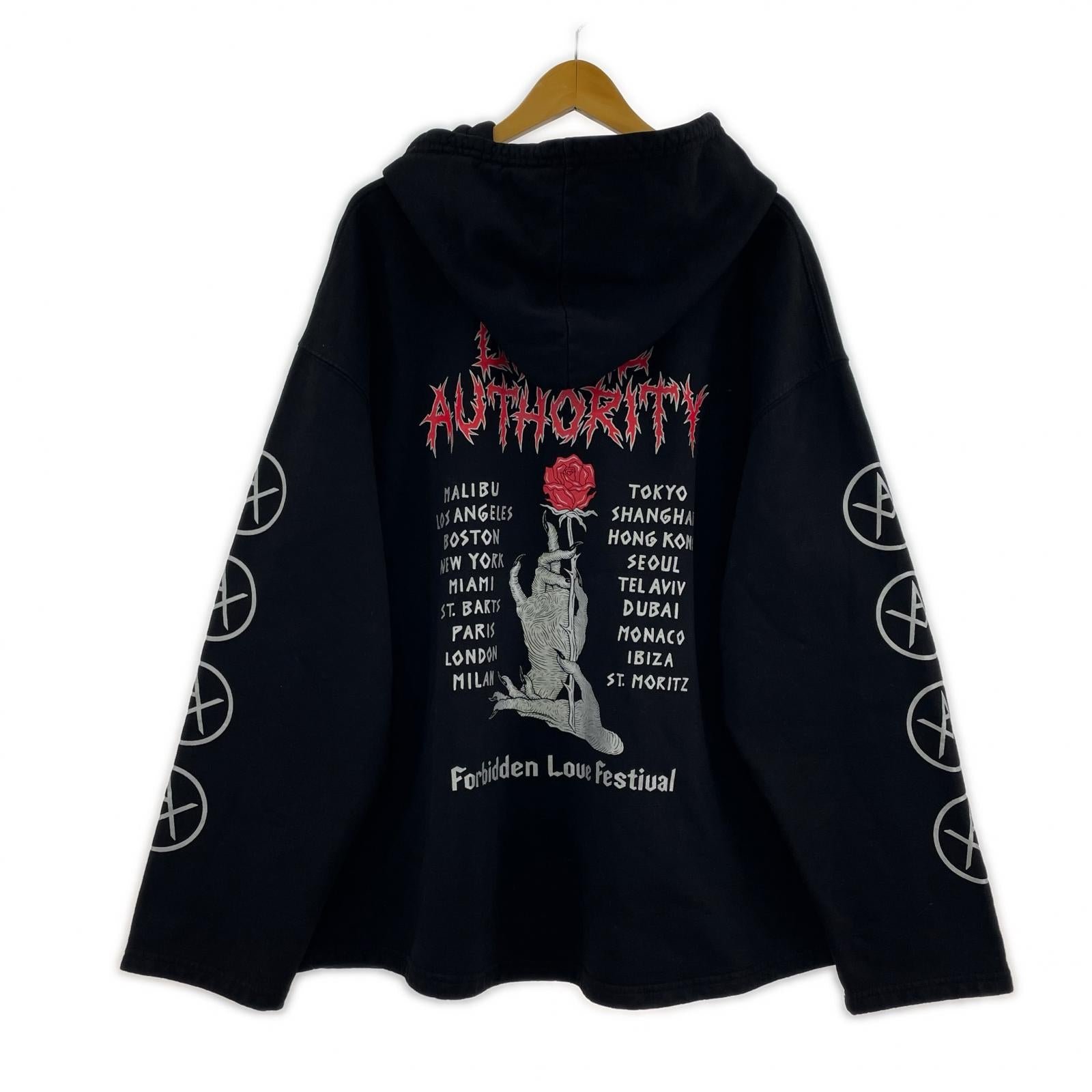 パーカー Local Authority ブラック ブラック