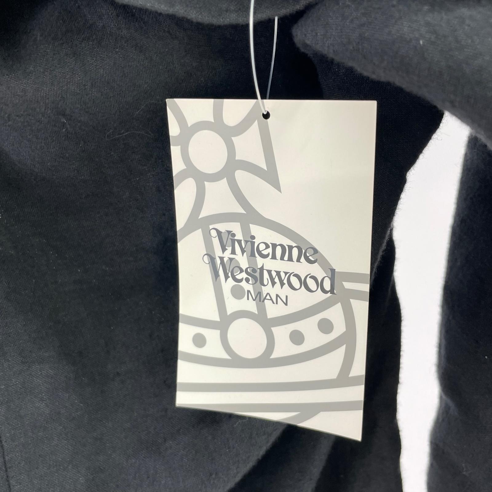 ジャケット Vivienne Westwood MAN オーバーサイズ 変形シャツジャケット F 黒 ブラック