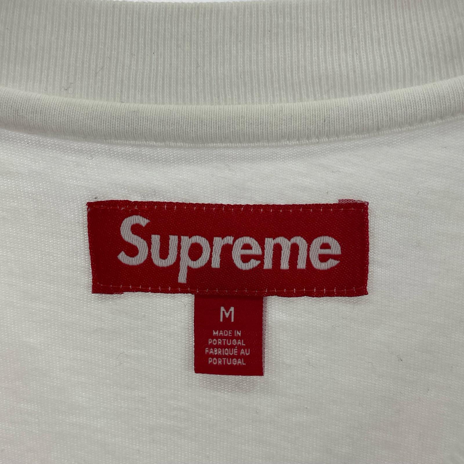 長袖Tシャツ Supreme 25ss small box logo L/S T-Shirt 白 (M) M ホワイト