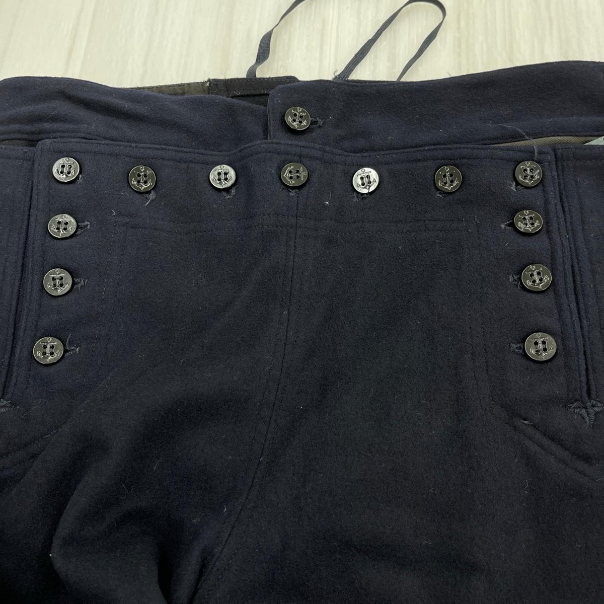 パンツ 40s U.S.NAVY セーラーパンツ W31 ブラック