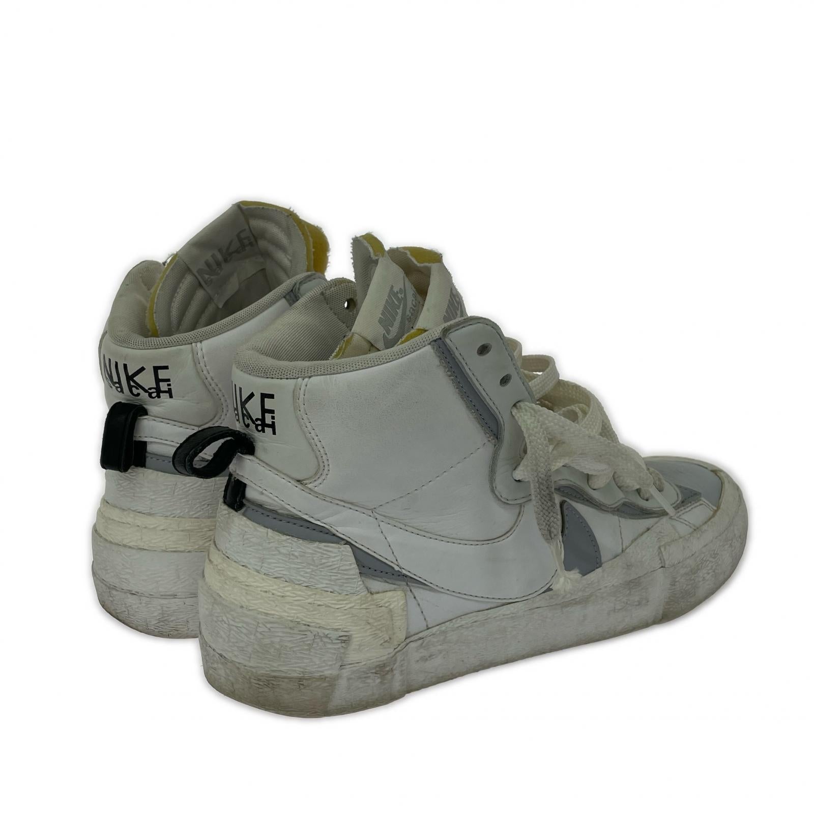 スニーカー BLAZER MID SACAI/27.5cm 27.5cm (US9 1/2 UK9 EU45) ホワイト