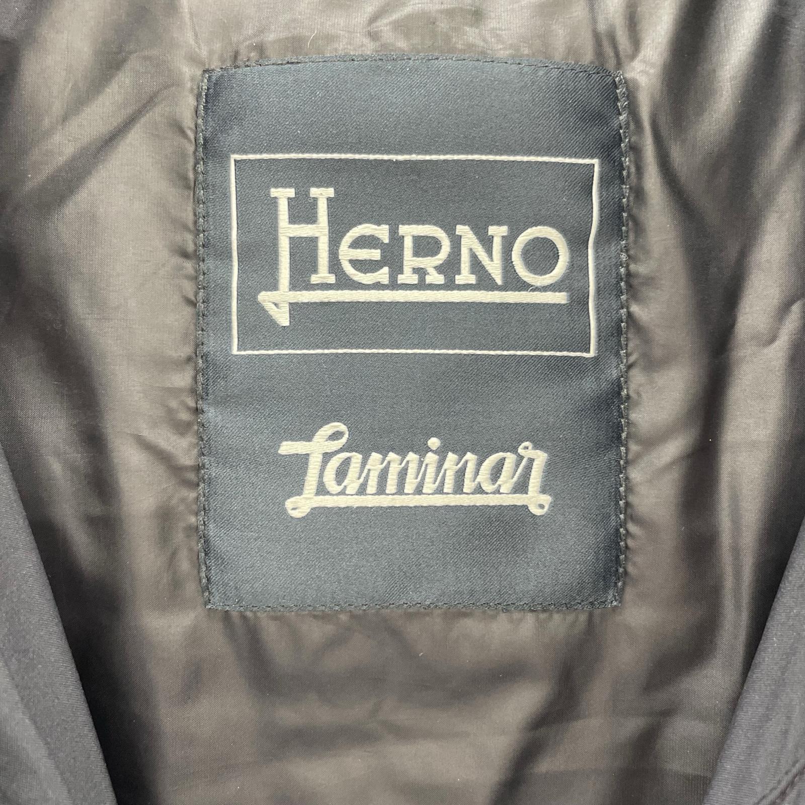 ダウンジャケット HERNO LAMINAR ダウンジャケット P1005UL 黒 (46) 46 ブラック