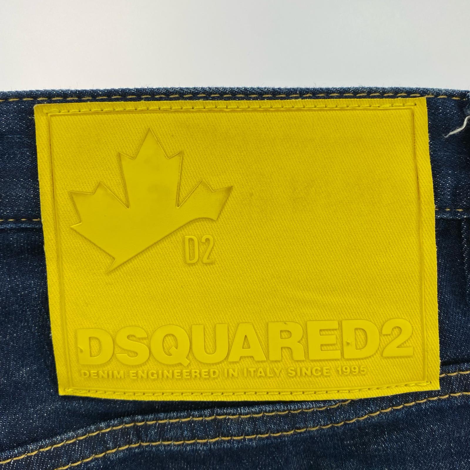 デニムパンツ 21SS SKATER JEANS スキニーデニムパンツ 44 44 ネイビー