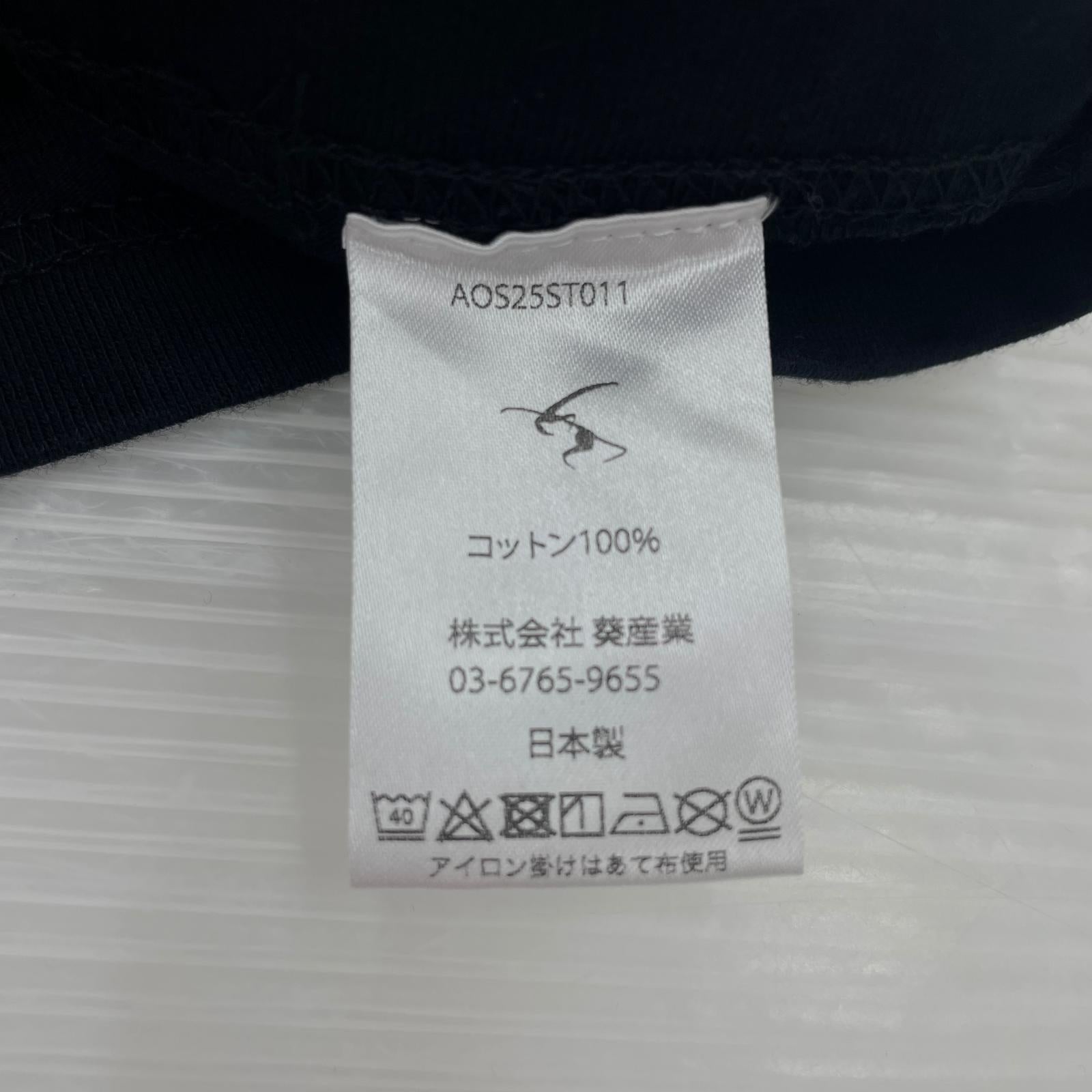 半袖Tシャツ Aoi industry グラフィックプリントTee L ブラック L ブラック
