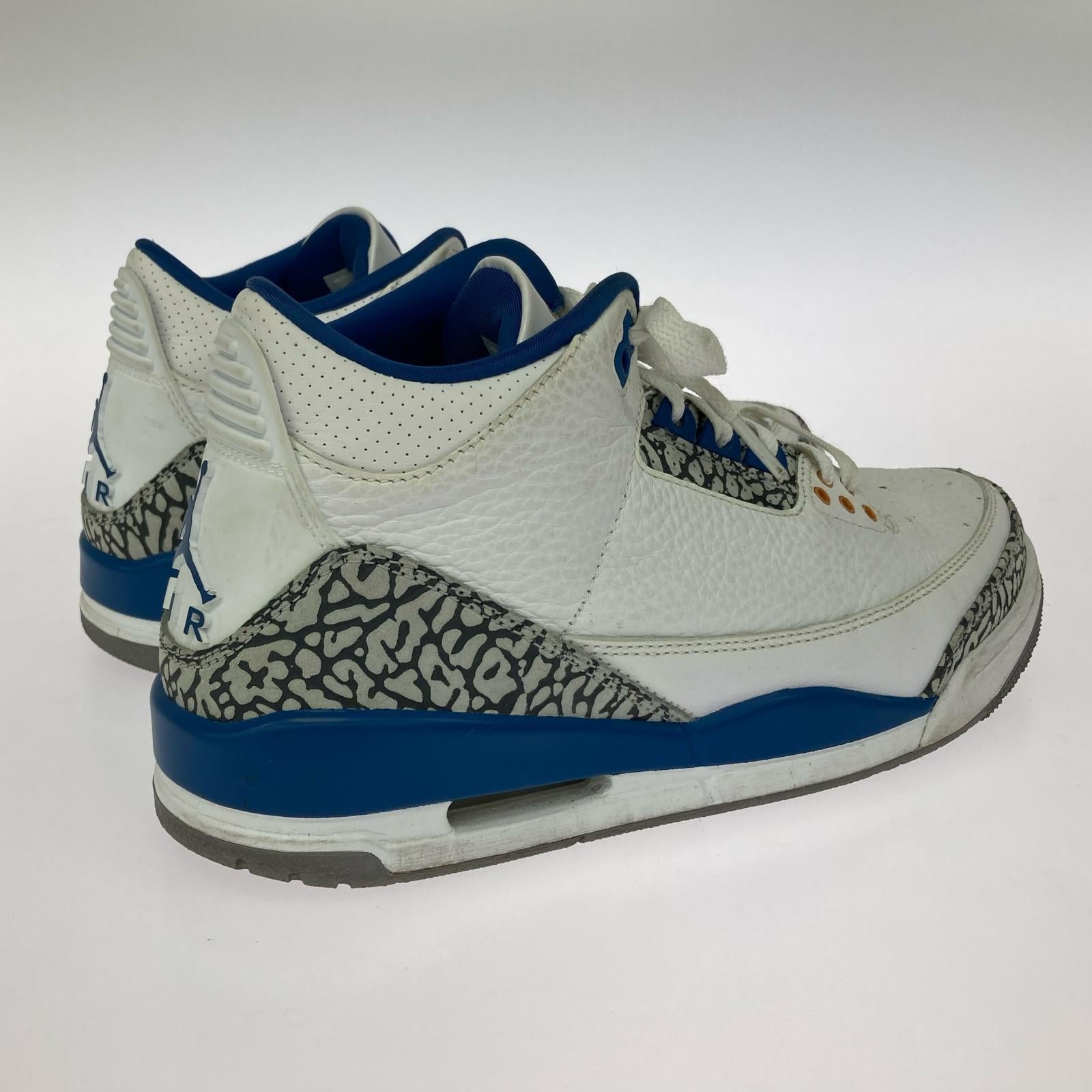 スニーカー AIR JORDAN 3 RETRO True Blue CT8532-148 26.5cm (US8 1/2 UK8 EU43) ホワイト