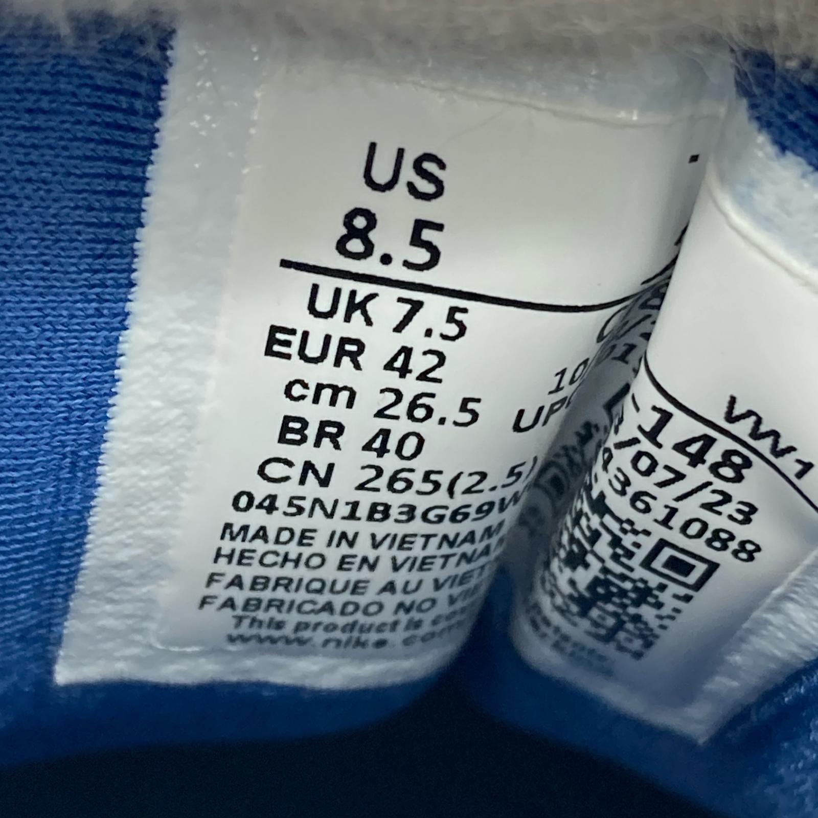 スニーカー AIR JORDAN 3 RETRO True Blue CT8532-148 26.5cm (US8 1/2 UK8 EU43) ホワイト