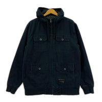 ジャケット OAKLEY 2013AW フーデッド ワークジャケット 黒 (M) M